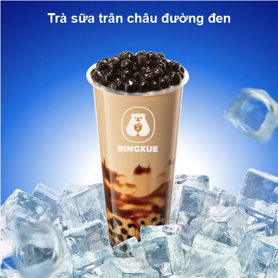 Hình ảnh Trà sữa trân châu đường đen