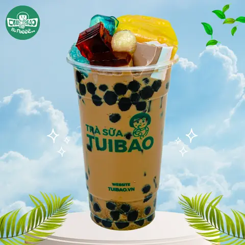 Hình ảnh Trà sữa full topping đặc biệt