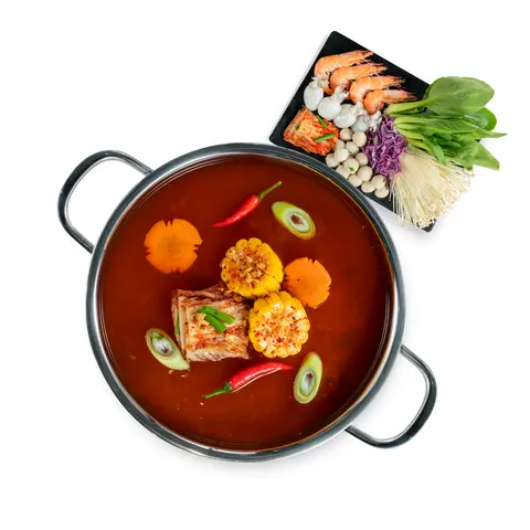 Hình ảnh Lẩu kim chi hải sản