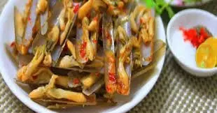 Hình ảnh Ốc móng tay xào bơ tỏi - sate