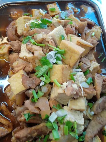 Hình ảnh Cơm thịt kho đậu