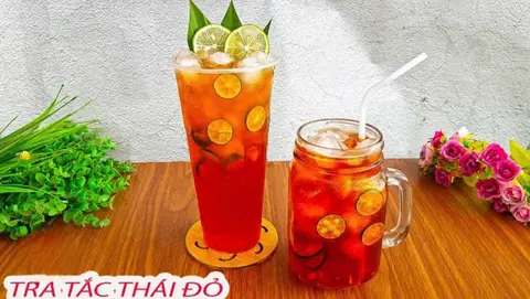 Hình ảnh Trà tắc Thái dỏ