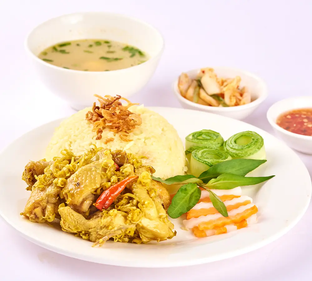 Hình ảnh Cơm gà kho
