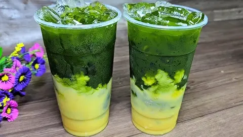Hình ảnh Rau má sữa đậu xanh