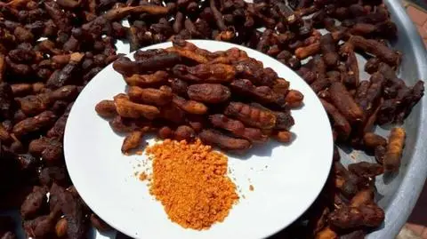 Hình ảnh Me lào muối tôm - 500gr