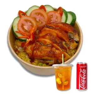 Hình ảnh Combo cơm thố cơm chiên - đồ uống