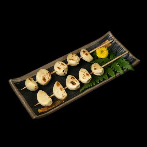 Hình ảnh Tỏi nướng - grilled garlic - ya19