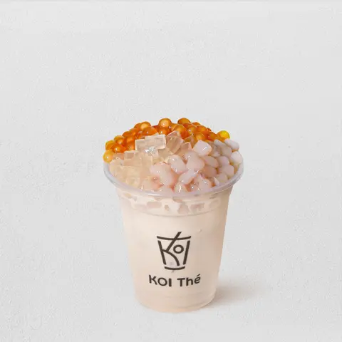 Hình ảnh Trà Sữa 3 Loại Topping Mix - Size S