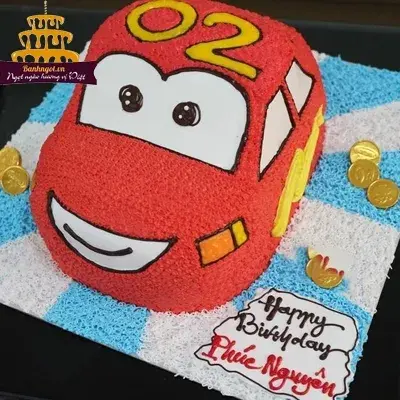 Hình ảnh Bánh kem xe hơi