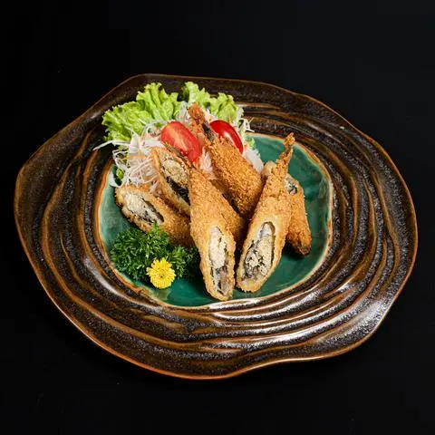 Hình ảnh Cá trứng chiên xù - crispy deep-fried capelin - ta04