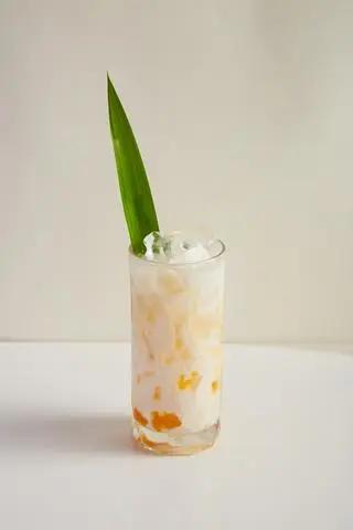 Hình ảnh Sữa tươi xoài đào | Mango peach milk