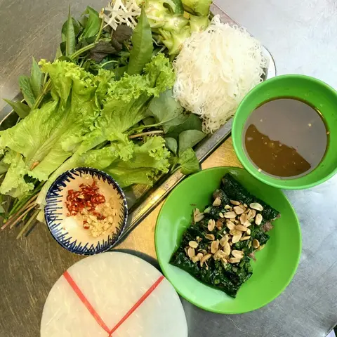 Hình ảnh Bò cuốn lá lốt