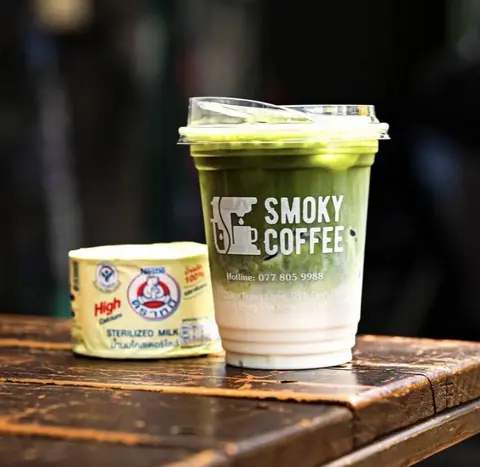 Hình ảnh Matcha sữa gấu