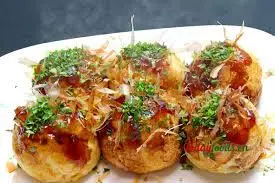 Hình ảnh Takoyaki 6 viên nhân phô mai