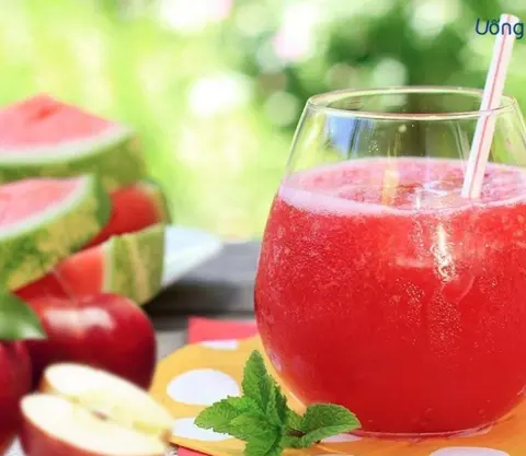 Hình ảnh Nước ép dưa hấu - táo