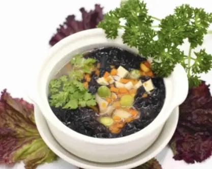 Hình ảnh Súp rong biển chay