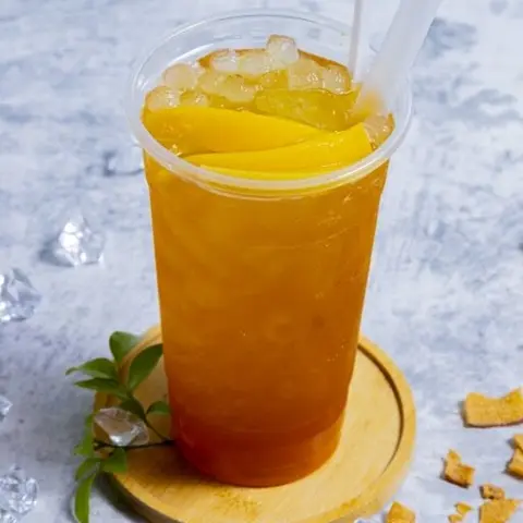 Hình ảnh Trà đào khổng lồ