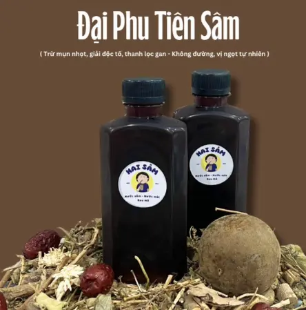 Hình ảnh Combo 3 chai Đại Phu Tiên Sâm (330ml) 