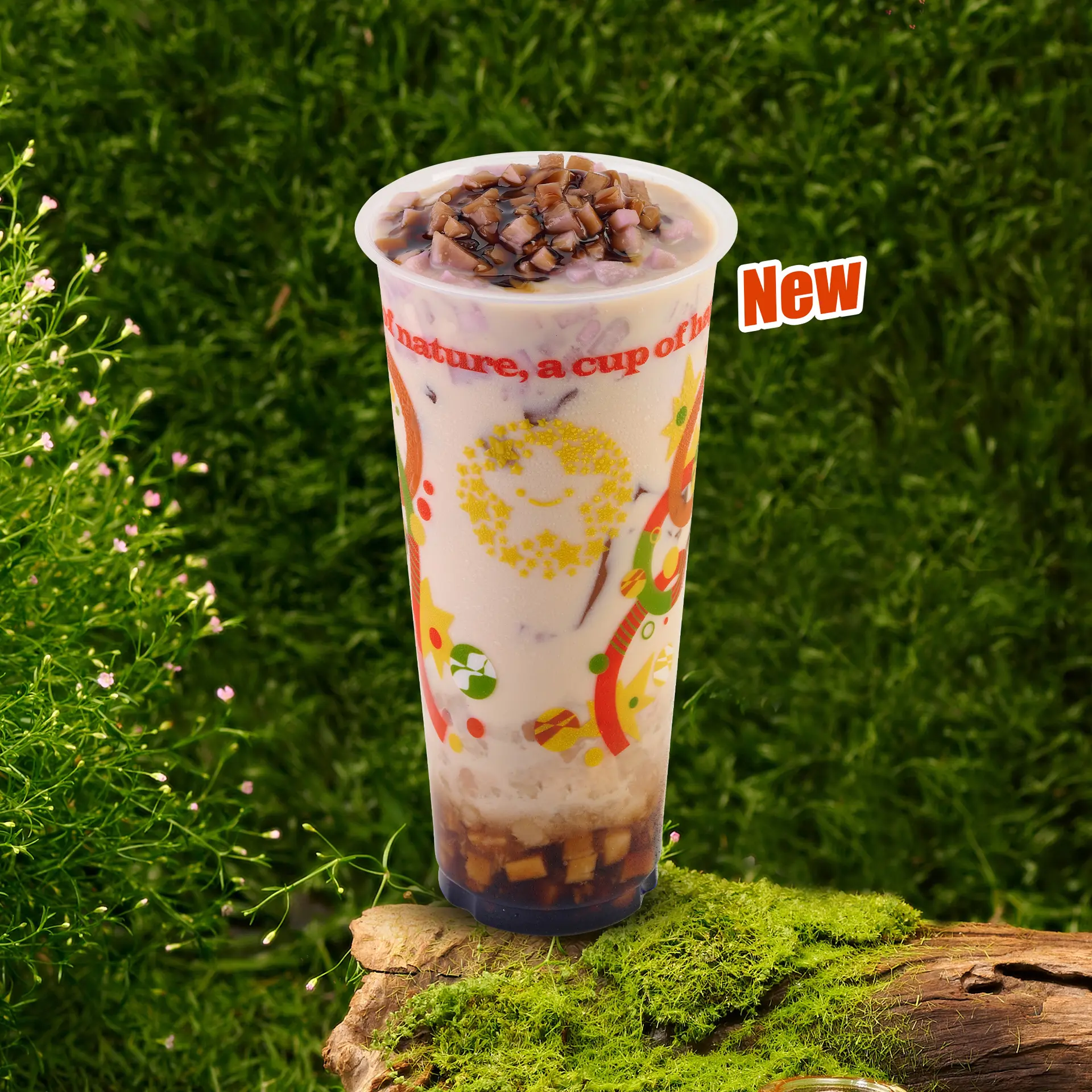 Hình ảnh Trà Sữa Khoai Môn Đường Hổ