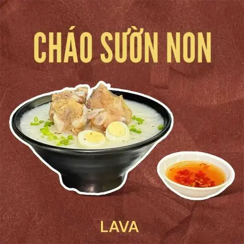 Hình ảnh Cháo sườn - nhiều sườn
