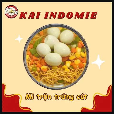 Hình ảnh Mì trộn trứng cút