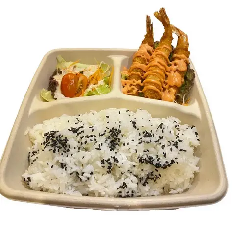 Hình ảnh Cơm bento tôm chiên