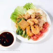 Hình ảnh Mì gói xào thập cẩm