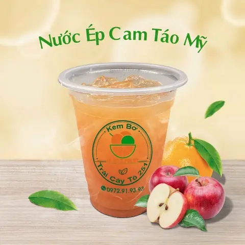 Hình ảnh Nước Ép Cam - Táo Mỹ