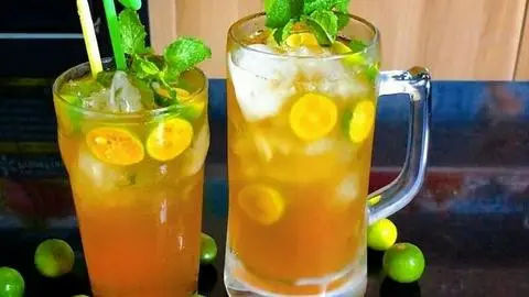 Hình ảnh Trà tắc mật ong