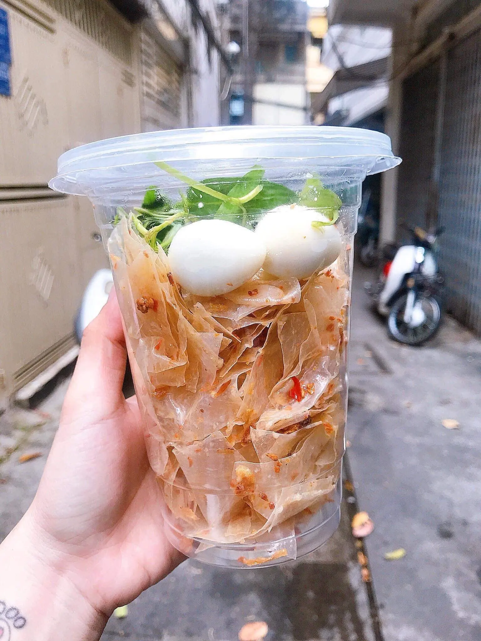 Hình ảnh Bánh tráng bơ
