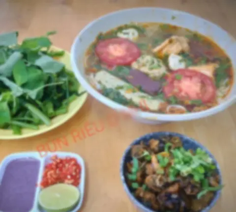 Hình ảnh Canh bún cua ốc