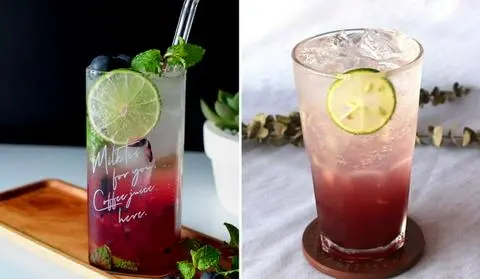 Hình ảnh Soda việt quất