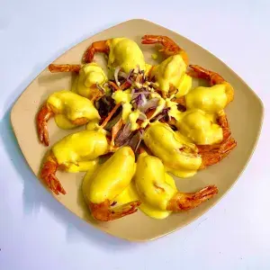 Hình ảnh Tôm sốt chanh dây
