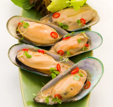 Hình ảnh Vẹm xanh nướng phô mai