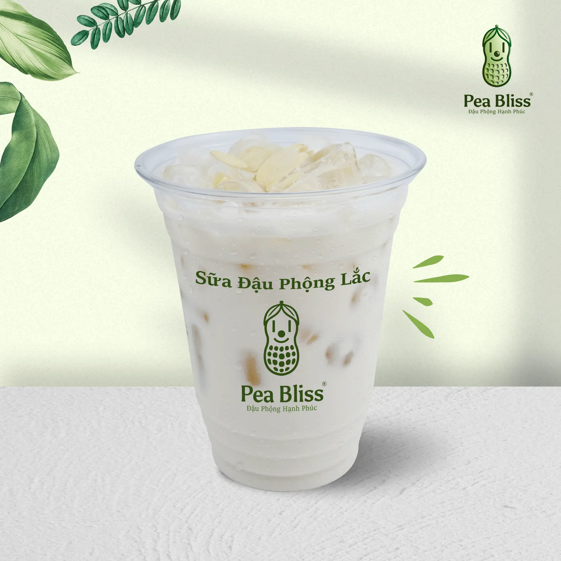 Hình ảnh Sữa Đậu Phộng Hạnh Nhân