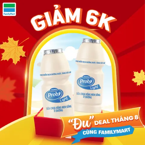 Hình ảnh Combo 2 Vnm - Scu Probi Ít Đường 130Ml Giảm 6,000Đ