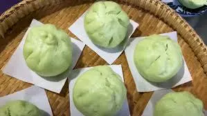 Hình ảnh Bánh bao cadé lá dứa