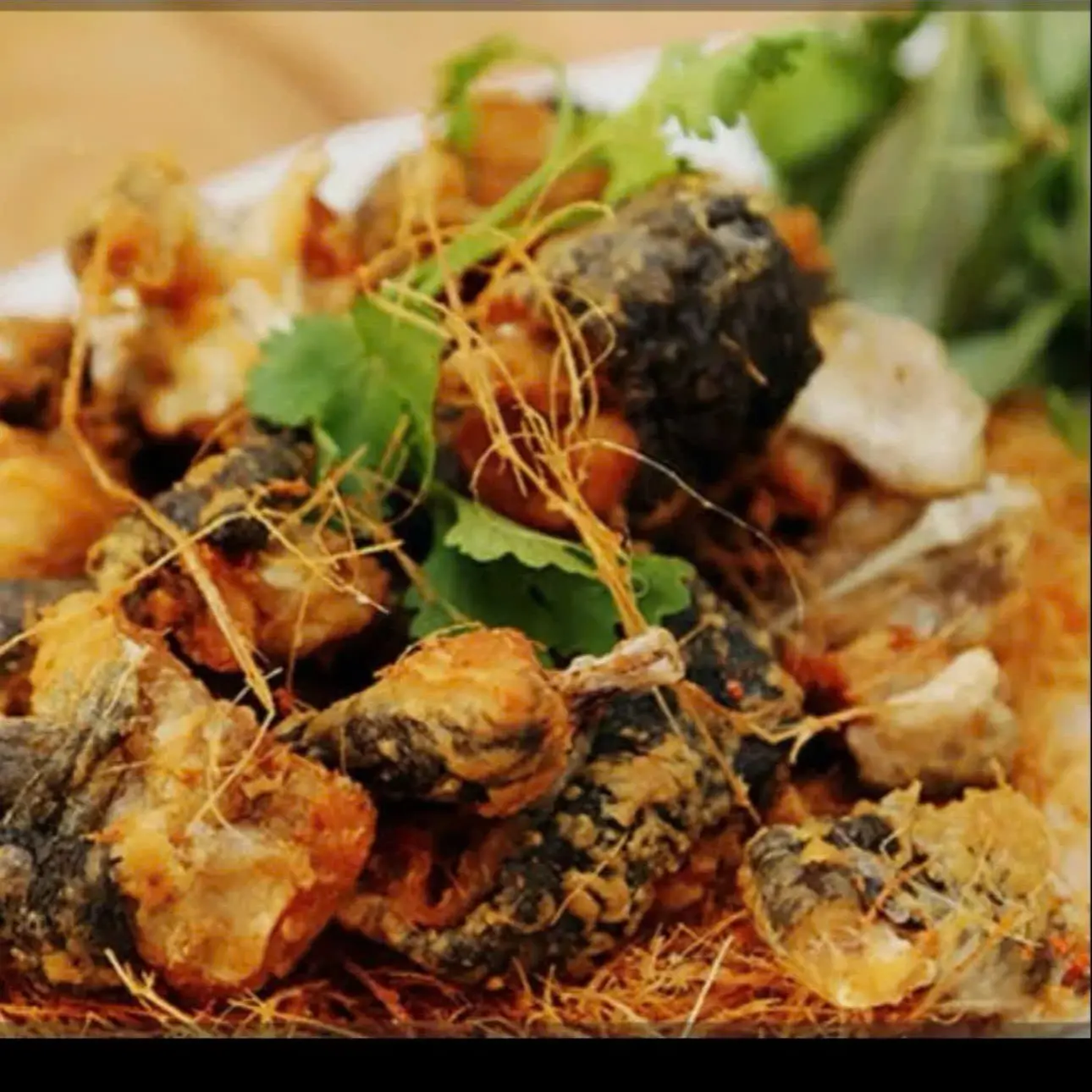 Hình ảnh Ếch rang muối