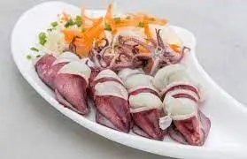 Hình ảnh Mực trứng hấp gừng