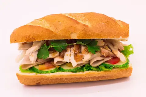 Hình ảnh Bánh mì heo quay