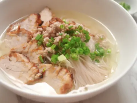Hình ảnh Bún gạo xá xíu