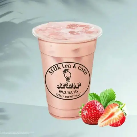 Hình ảnh Trà sữa dâu