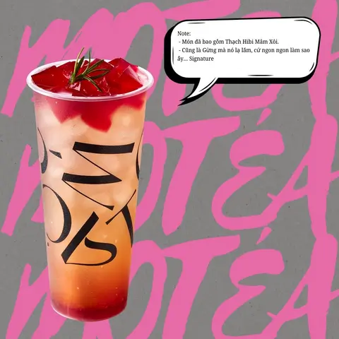 Hình ảnh Ahhmazing - Trà mâm xôi gừng