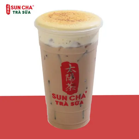 Hình ảnh Trà sữa kem trứng khè thủ công 700ml