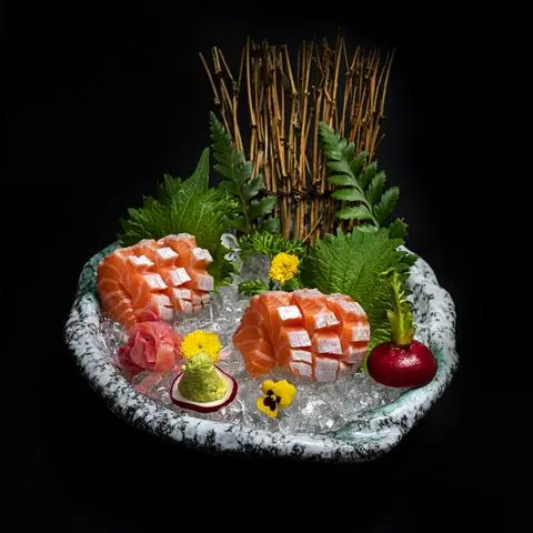 Hình ảnh Sake toro sashimi - bụng cá hồi Na Uy - 6 pcs - sa13