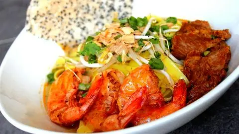 Hình ảnh Mì Quảng tôm