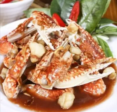 Hình ảnh Càng ghẹ rang me