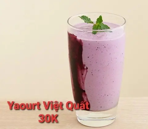 Hình ảnh Yaourt việt quất