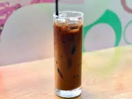Hình ảnh Cà phê sữa pha máy nguyên chất