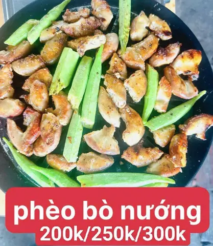 Hình ảnh Phèo bò nướng